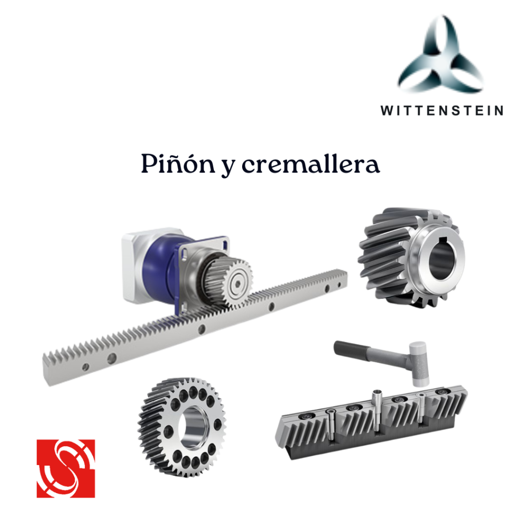 WITTENSTEIN, Soluciones de transmisión mecánica, piñones y cremalleras