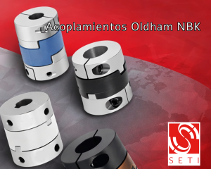 coplamiento Oldham de NBK para sistema CNC de alta precisión industrial